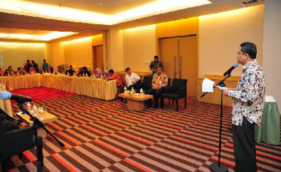 Rakor Fasilitasi Pemberdayaan Masyarakat dan Komunitas Adat Se Riau Tahun 2016