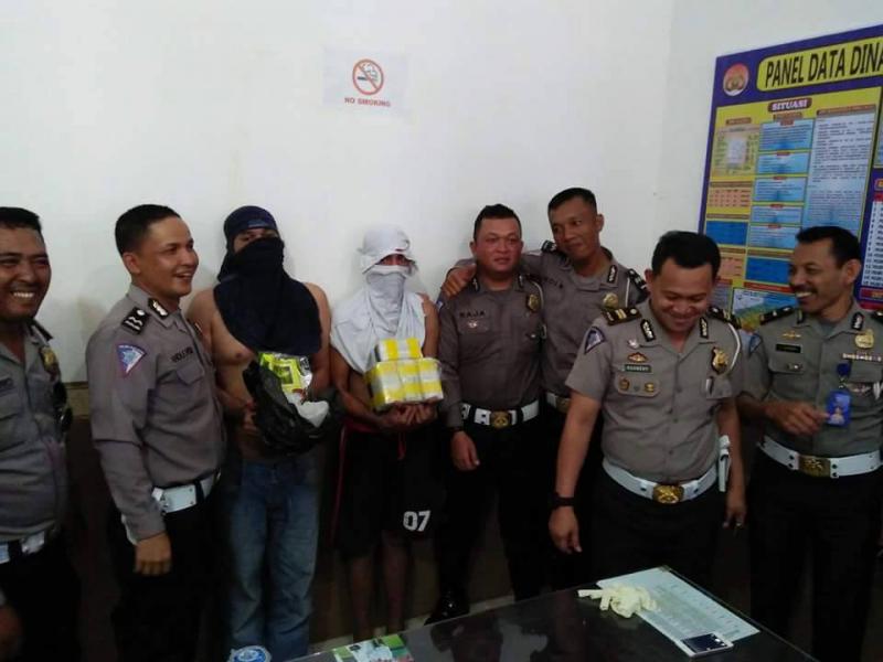 Satlantas Polres Labuhan Batu Amankan Sabu 5 Kg di Jalan Lintas Sumatera