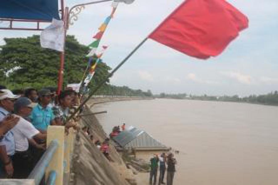 Sekdakab Inhu Buka Even Pacu Jalur Mini Bupati Cup II