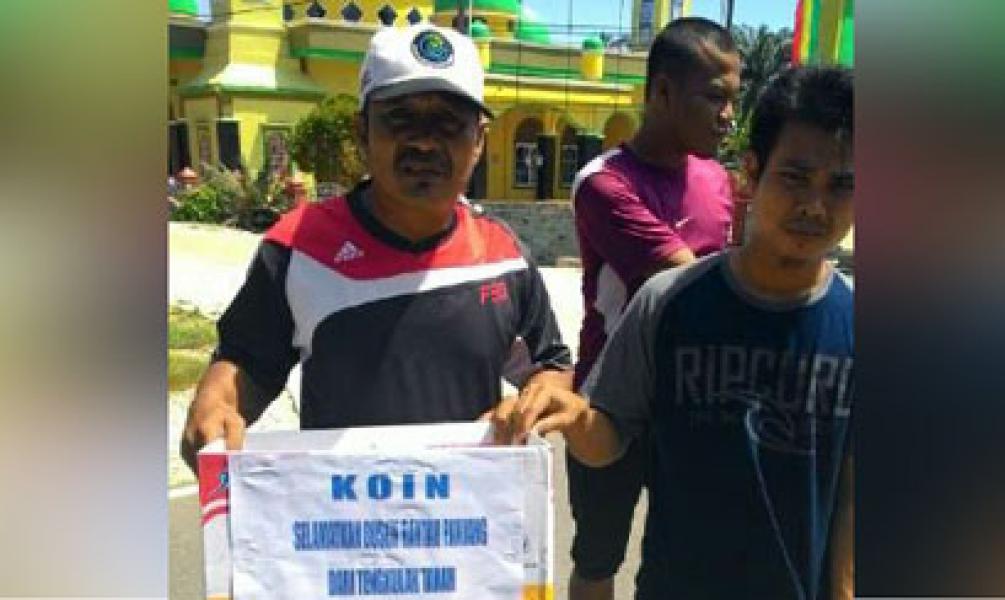 Selamatkan 15 KK Dari Bok Liong, Pemuda Rantau Panjang Gelar Aksi Galang Koin