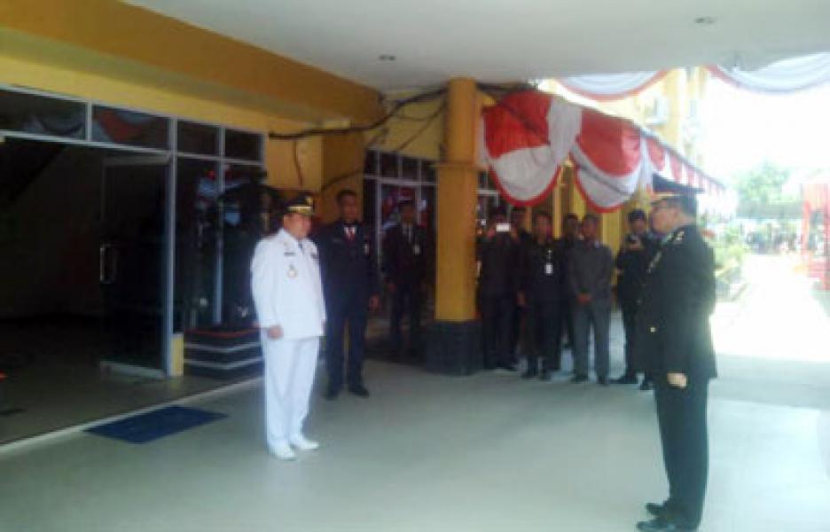 Upacara Peringatan HUT RI Ke-71 Kabupaten Meranti Berjalan Khidmat