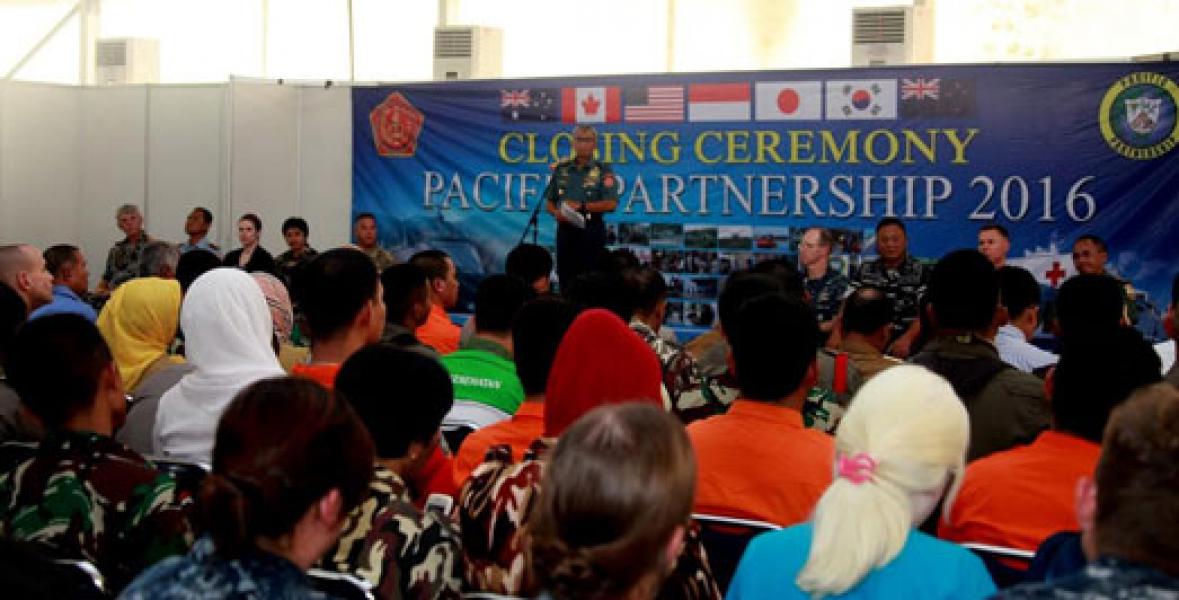 Waasops Panglima TNI Tutup Latma Pacific Partnership 2016 di Padang  