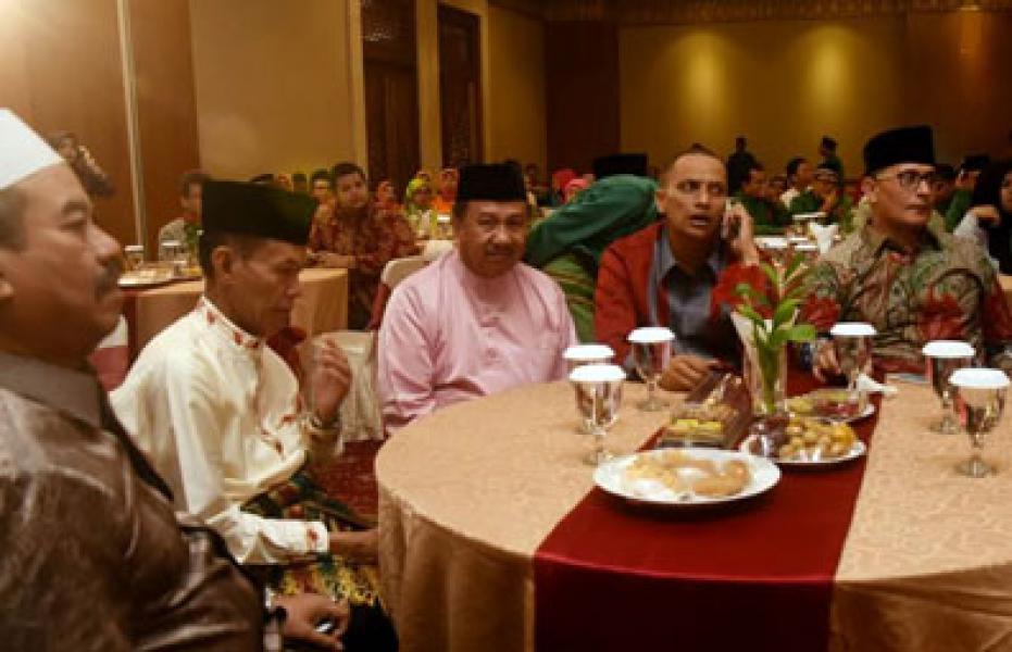 Wabub Inhil Hadiri Halal bi Halal Masyarakat Riau di Jakarta