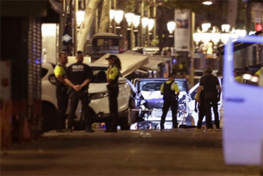 13 Tewas, 50 Terluka dalam Serangan Teror di Barcelona