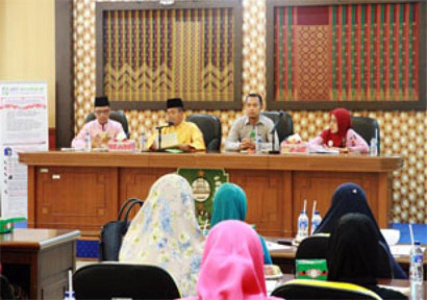Asisten Admum Pemkab Siak Buka Sosialisasi Program Jaminan Sosial Personal In Charger Kecamatan