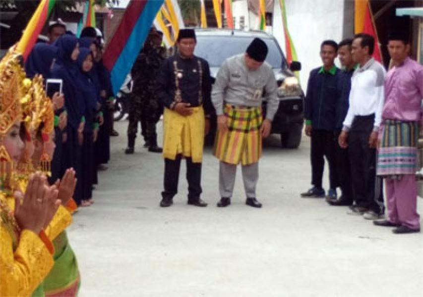 Babinsa Koramil 08/Tandun Hadiri Peringatan Hari Jadi Desa Ngaso Ke-40