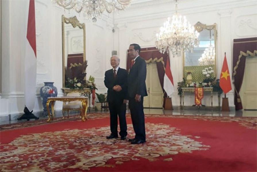 Bertemu Jokowi, Sekjen Partai Komunis Vietnam: Saya Puas dengan Pertemuan Ini