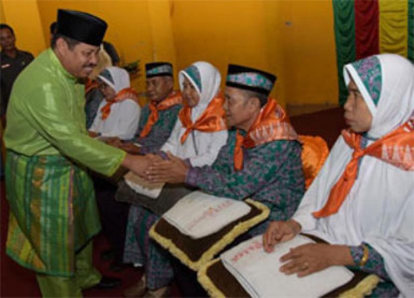 Besok Pemberangkatan JCH Kloter 5 BTH Bengkalis Gunakan Batam Jet 6