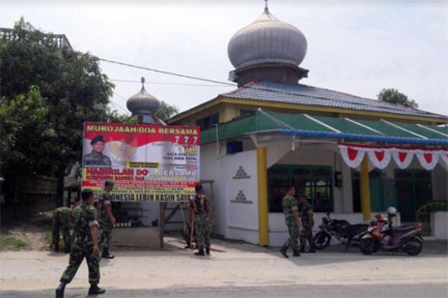Danramil 10/Perawang Ajak Masyarakat Tualang Dan Koto Gasib Do’A Bersama 171717