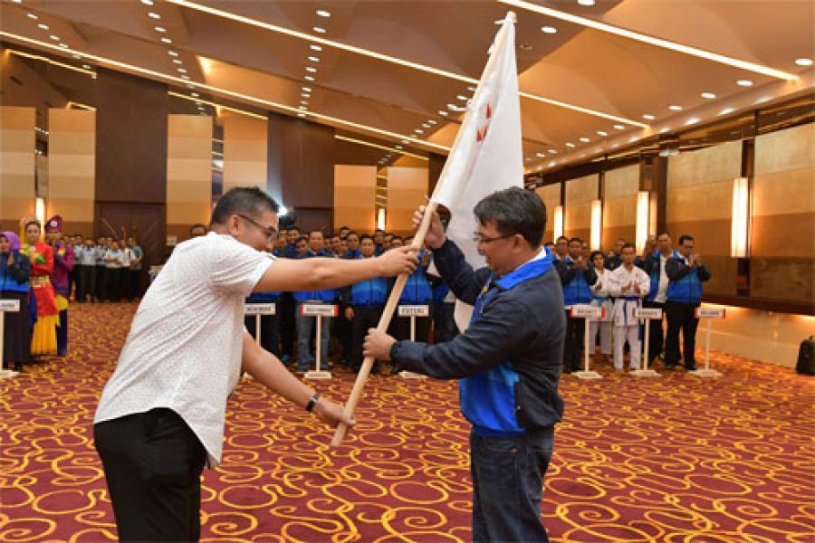 Dirut BRK Lepas Kontingen Porseni BPDSI XII 2017 Ke Bandung