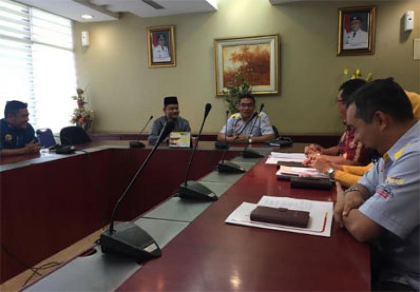 Dirut BRK Temui Sekdaprop Riau Terkait Gaji Guru