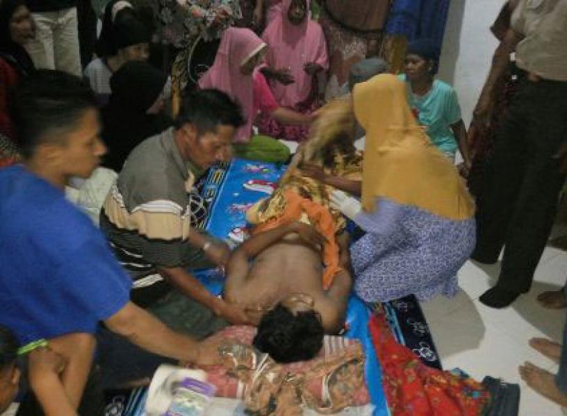Gara-gara Layangan, Seorang Petani di Inhil Meregang Nyawa