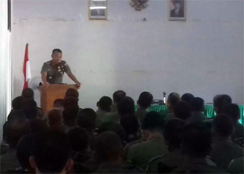 Kodim 0301/Pekanbaru Gelar Kegiatan Jam Komandan 