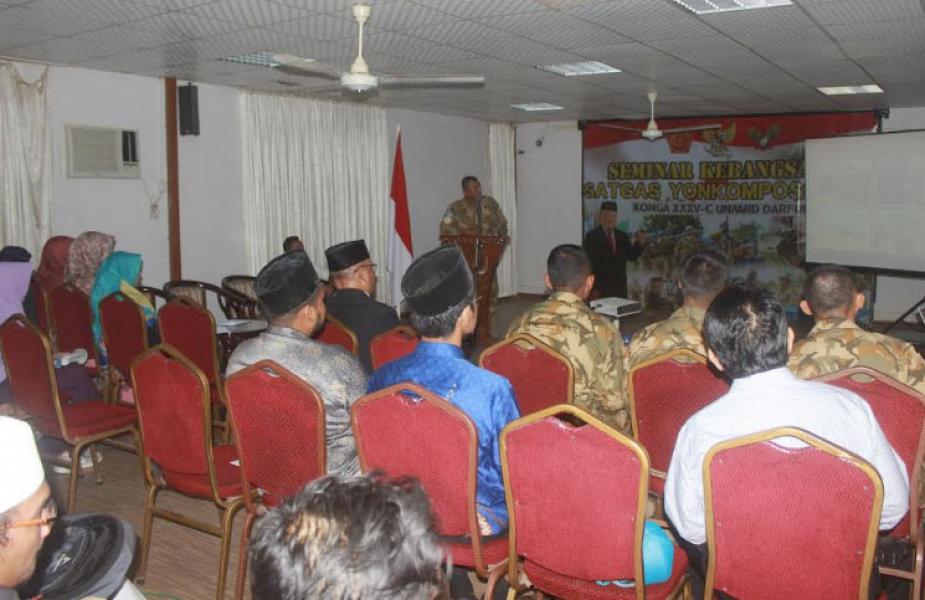 Kontingen Garuda Gelar “Seminar Kebangsaan” di Sudan