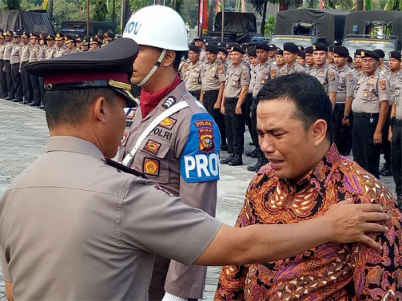 Korp Raport, 11 Personil Polda Riau di PTDH