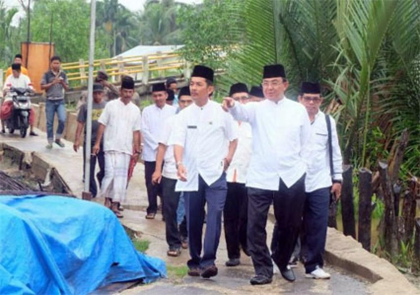 Kunker Ke Desa Tekulai Bugis, Wardan Akui Ada Pembangunan yang Sudah dan Belum Terpenuhi