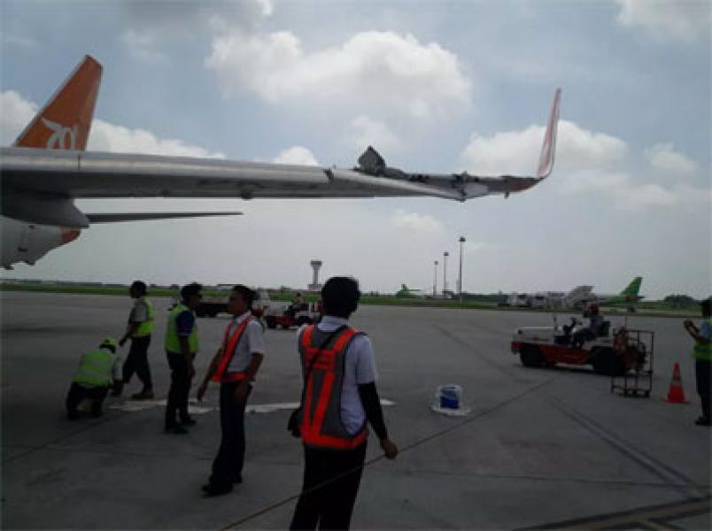 Lion Air dan Wings Air Senggolan, 21 Penerbangan di Bandara Kualanamu Terganggu