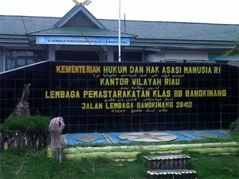 Mantan Sekwan Kampar Jalani Hukuman Di Lapas Klas II B Bangkinang