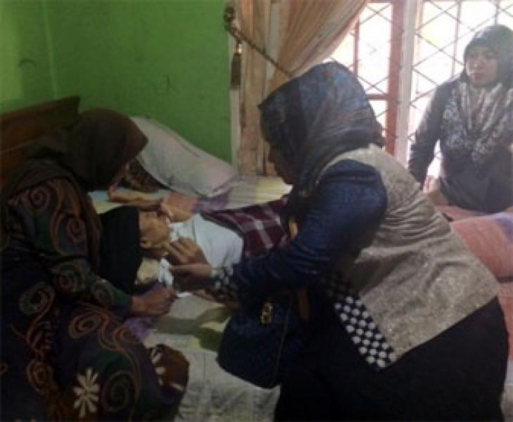 Perempuan Parlemen Kunjungi Nuraslina, Penderita Kanker Payudara Stadium IV