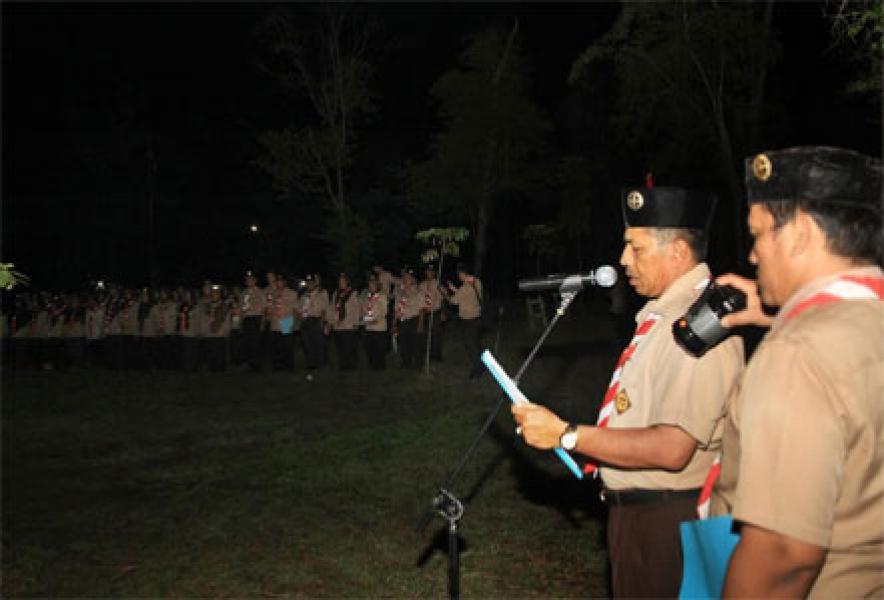 Ratusan Kamabigus Ikuti Renungan Ulang Janji Pramuka