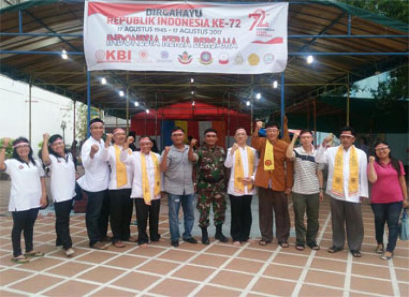Syukuran Kemerdekaan di Bengkalis, Warga Tiga Agama Gelar Doa Bersama 