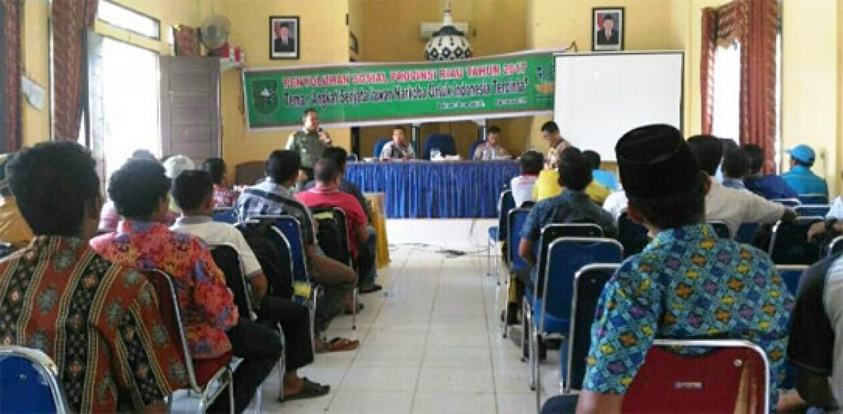 TNI di Rohul Beri Penyuluhan Bahaya Narkoba