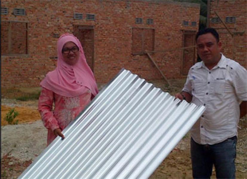 Tasmapuja Sumbang 9 Kodi Atap Seng Kepada DTA Simpang Kare