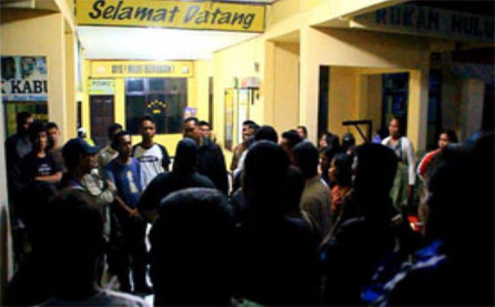 Terancam, Pendeta dan Ratusan Jemaat HKBP Datangi Mapolsek Kabun