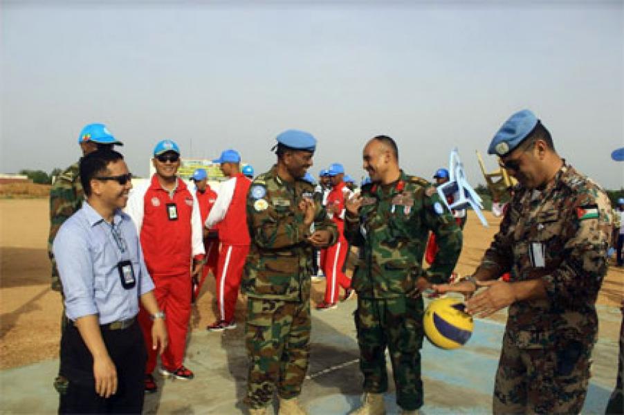 Tujuh Negara Misi PBB Ikuti Turnamen Sektor Barat di Darfur