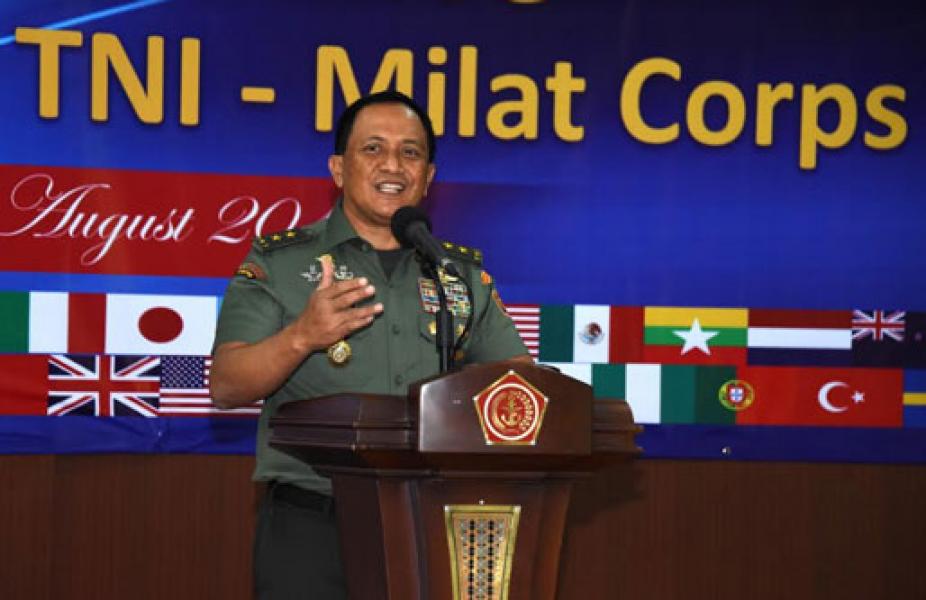 Asintel Panglima TNI Tatap Muka dengan The Milat Corps-Indonesia