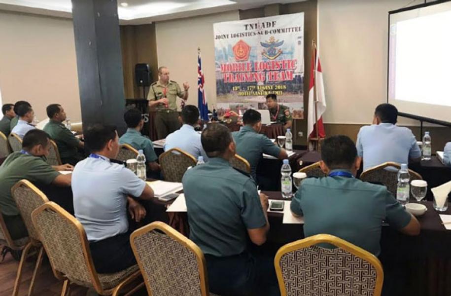 Aslog Panglima TNI Buka MLTT Ke-4 Kerjasama dengan Australia