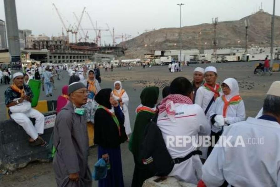 Banyak Jamaah Ditelantarkan Angkutan di Makkah 