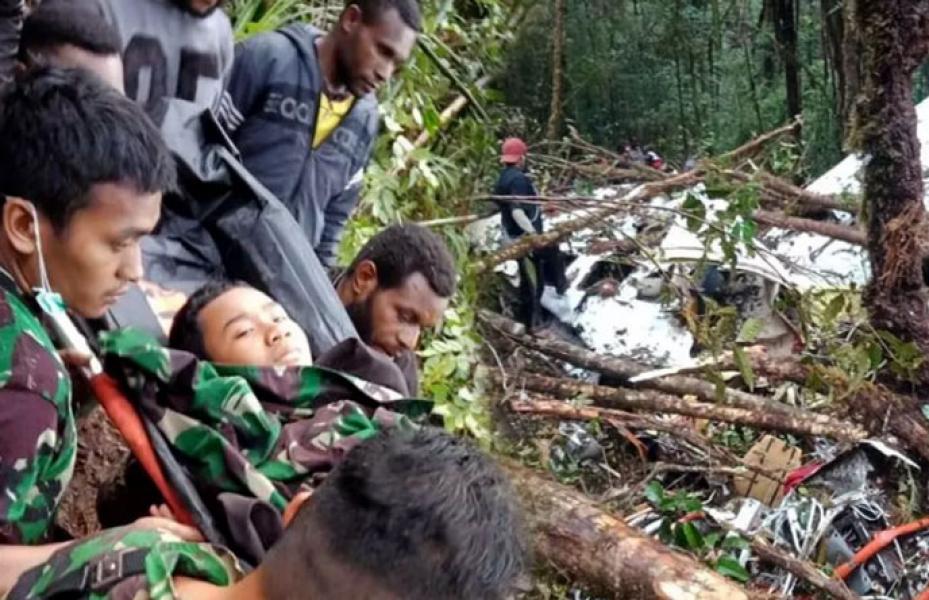 Cerita Bocah Selamat dari Tragedi Pesawat Jatuh di Papua, Sempat Tidur Bersama Jenazah Ayah