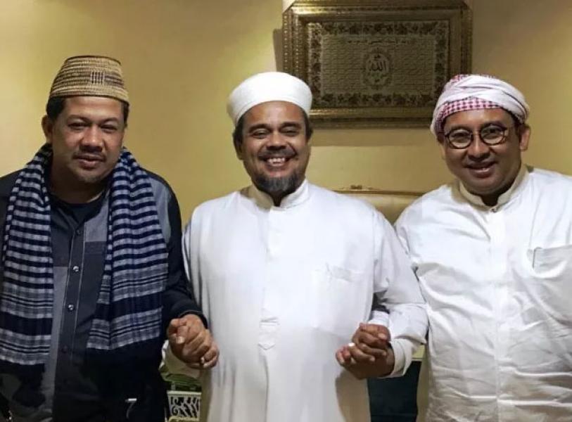 Fadli Zon dan Fahri Hamzah Ngobrol 5 Jam dengan Habib Rizieq di Makkah