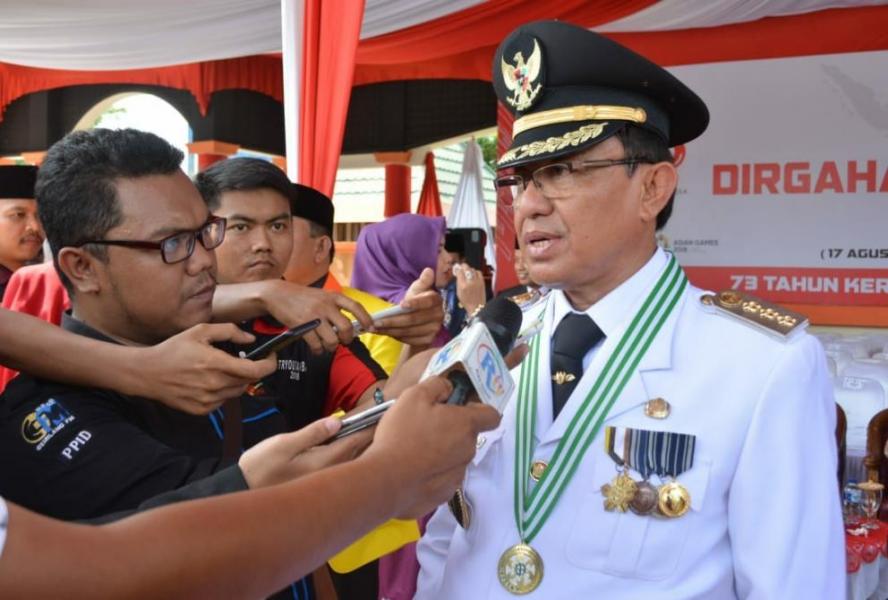 HUT RI Ke-73, Bupati Inhil Minta Generasi Bangsa Kenang Jasa Pahlawan