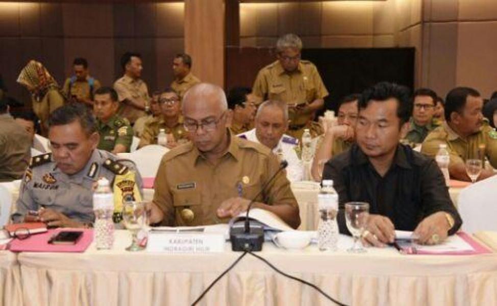 Hadiri Rakor, Pj Bupati Inhil Sampaikan 29 Ribu Warga Belum Rekaman e-KTP
