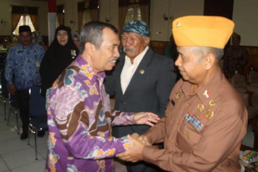 Ini Kata Syamsuar saat Temu Ramah dengan Veteran Angkatan 45