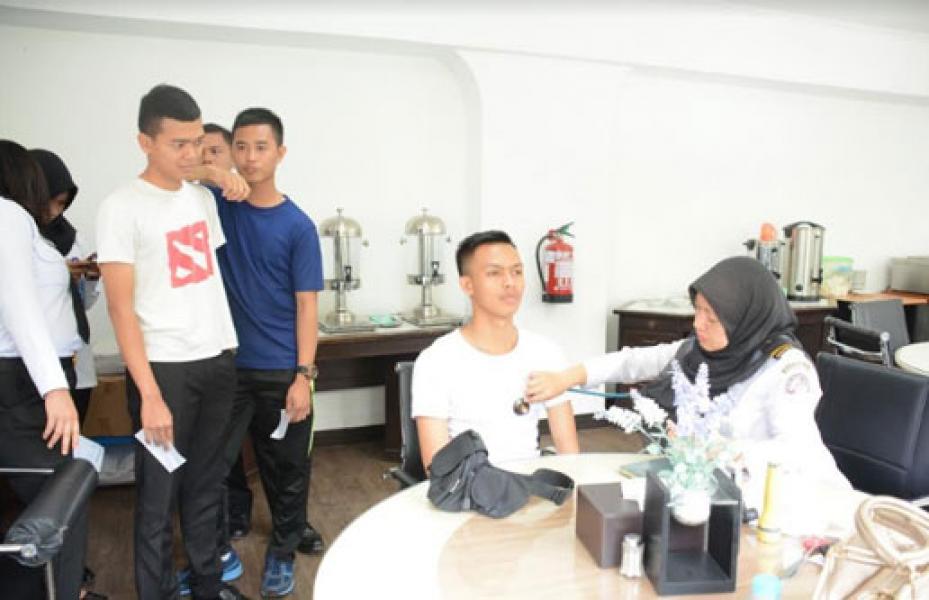 Jelang Diksar, 220 CPNS Bakamla RI Lakukan Tes Kesehatan