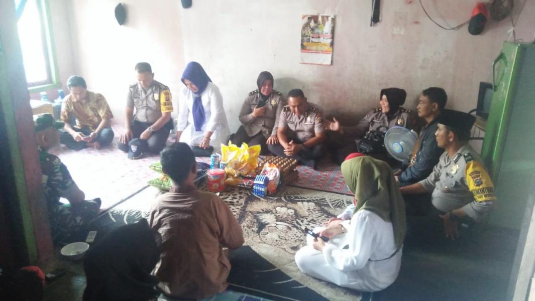 Jumat Barokah Polresta Pekanbaru, Sambangi Keluarga Agus Salim