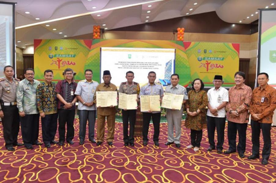 KPK Puji Peluncuran e-Samsat Riau, Bisa Dibayar Melalui ATM Bank Riau Kepri