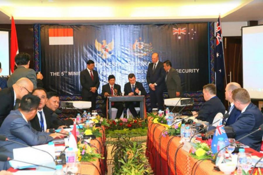 Kasum TNI Hadiri Indonesia-Ausralia MCM On Law and Security ke-5 di Lombok
