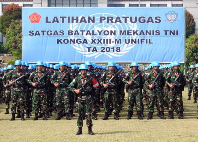 Komandan PMPP TNI: Laksanakan Tugas Mulia sebagai Peacekeepers di Lebanon