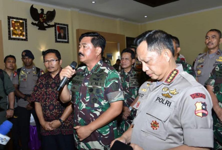 Panglima TNI: Diperlukan Tambahan Alat Berat Untuk Pembersihan Puing Reruntuhan Akibat Gempa Lombok