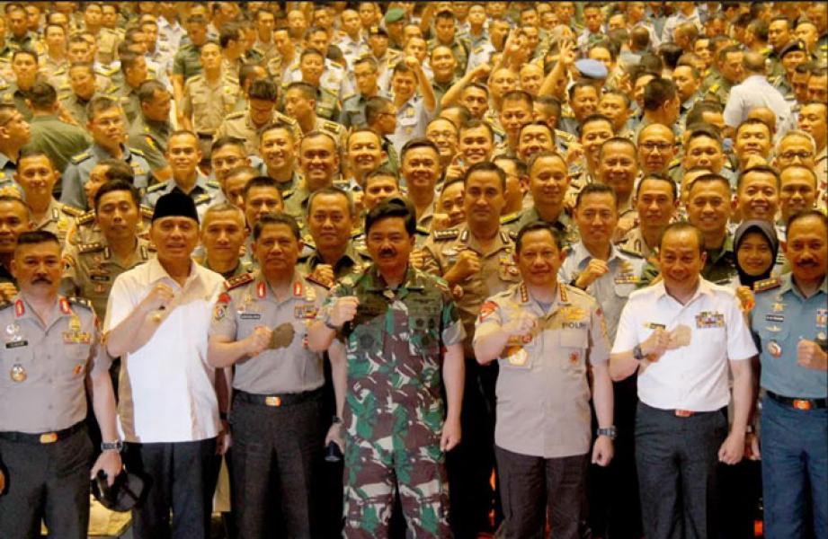 Panglima TNI: Netralitas TNI-Polri Salah Satu Faktor Kunci Keberhasilan Pemilu 2019