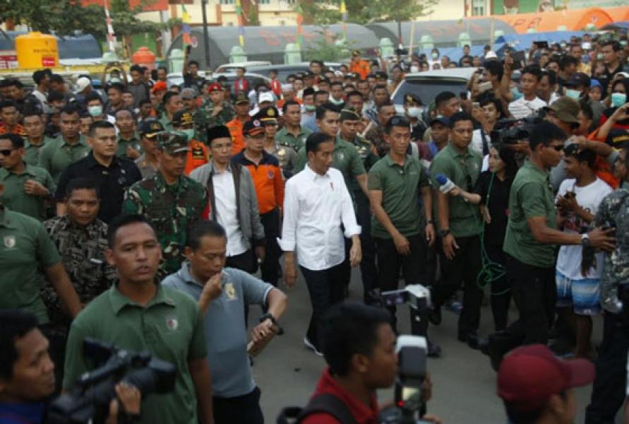 Panglima TNI Dampingi Presiden RI Kunjungan Kerja ke Lombok