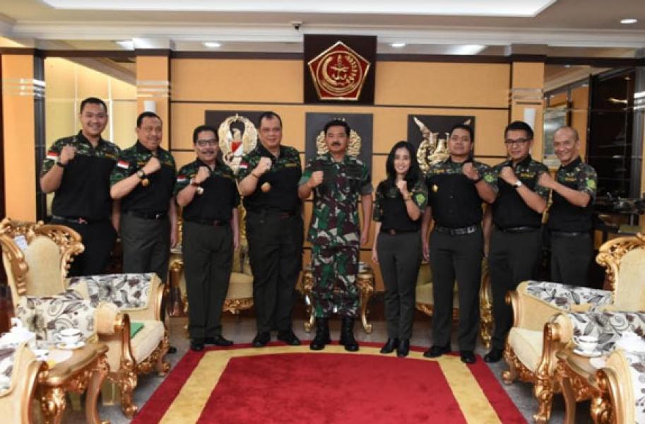 Panglima TNI Terima Audiensi Ketum HIPAKAD