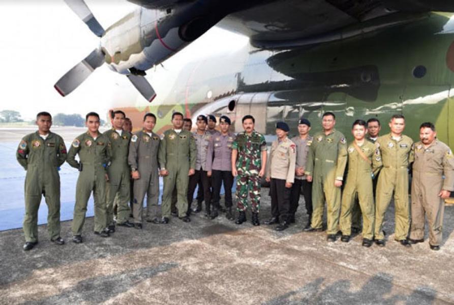Panglima TNI Tinjau Posko Bantuan Gempa Bumi Lombok