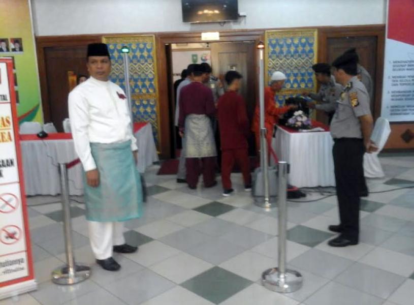 Paripurna HUT Prov Riau ke-61 Dijaga Ketat Aparat Keamanan