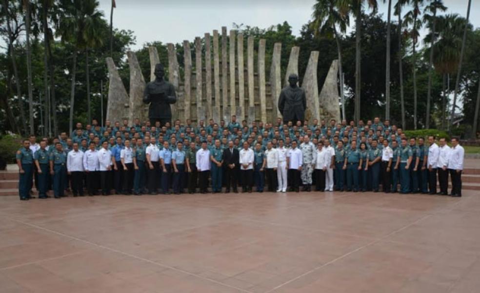Pasis Dikreg Seskoal Angkatan Ke-56 Timba Ilmu Ke Bakamla RI