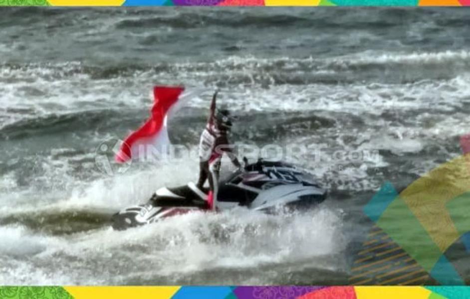 Pejetski Aqsa Sutan Aswar Sumbang Emas ke-12 Indonesia di Asian Games 2018